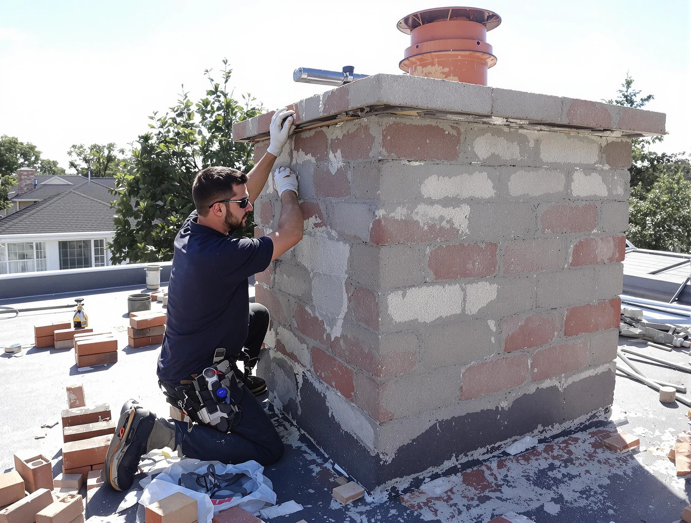 Advanced chimney repair process by Los Ranchos de Albuquerque Chimney Sweep in Los Ranchos de Albuquerque, NM
