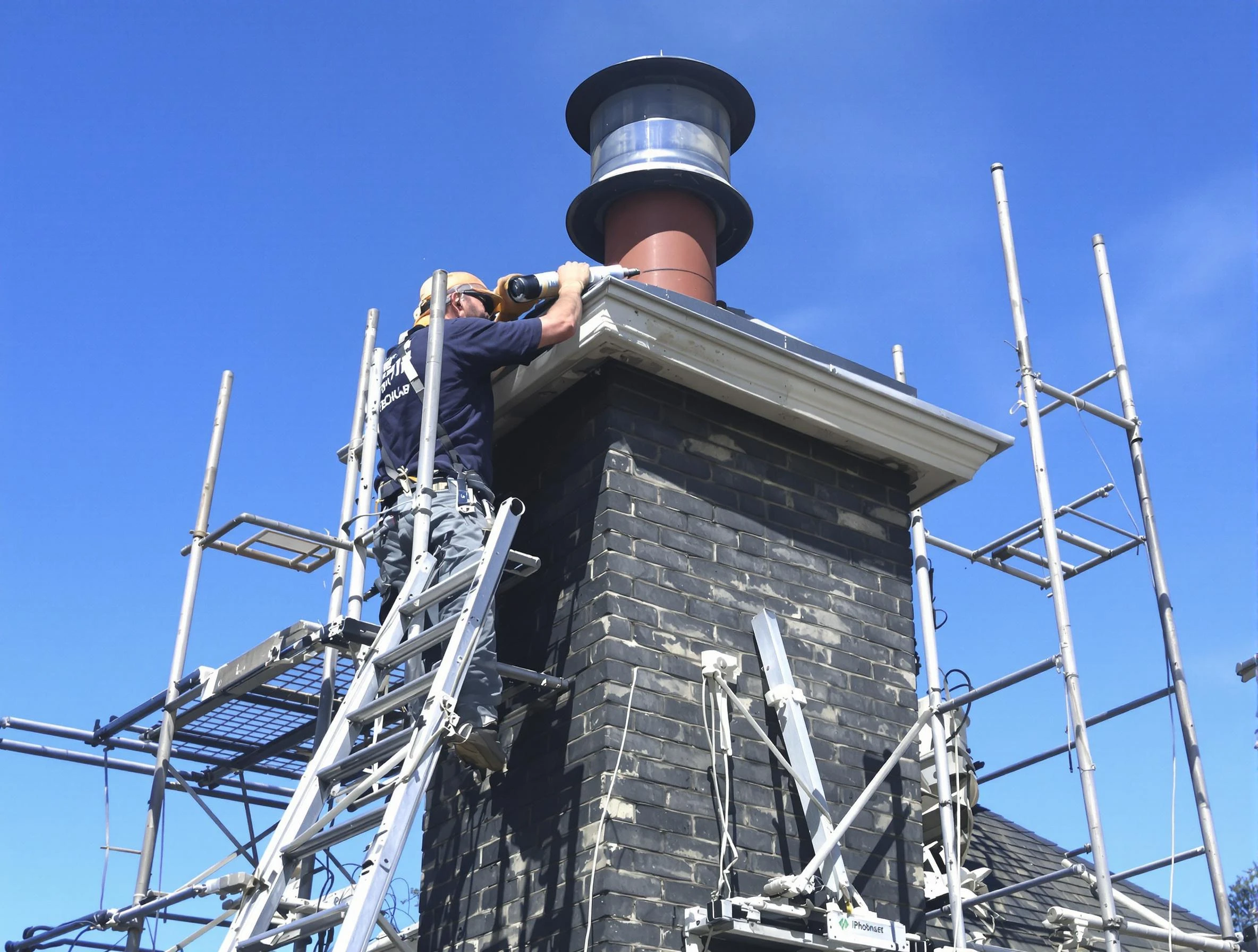 Sturdy chimney crown finished by Los Ranchos de Albuquerque Chimney Sweep in Los Ranchos de Albuquerque, NM