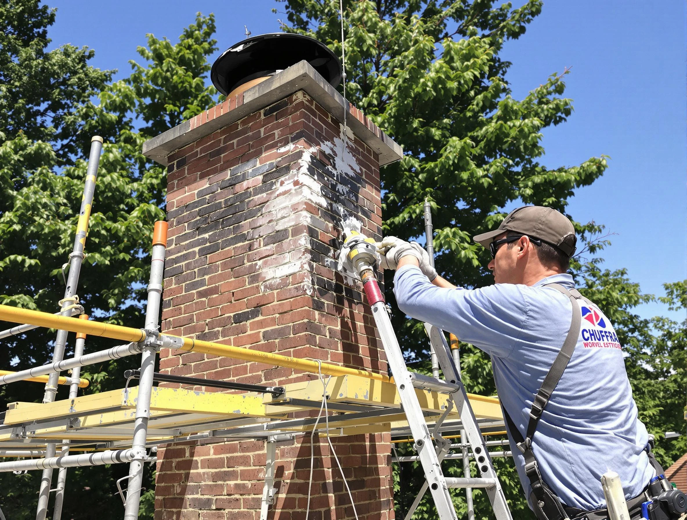 Structural chimney repair by Los Ranchos de Albuquerque Chimney Sweep in Los Ranchos de Albuquerque, NM